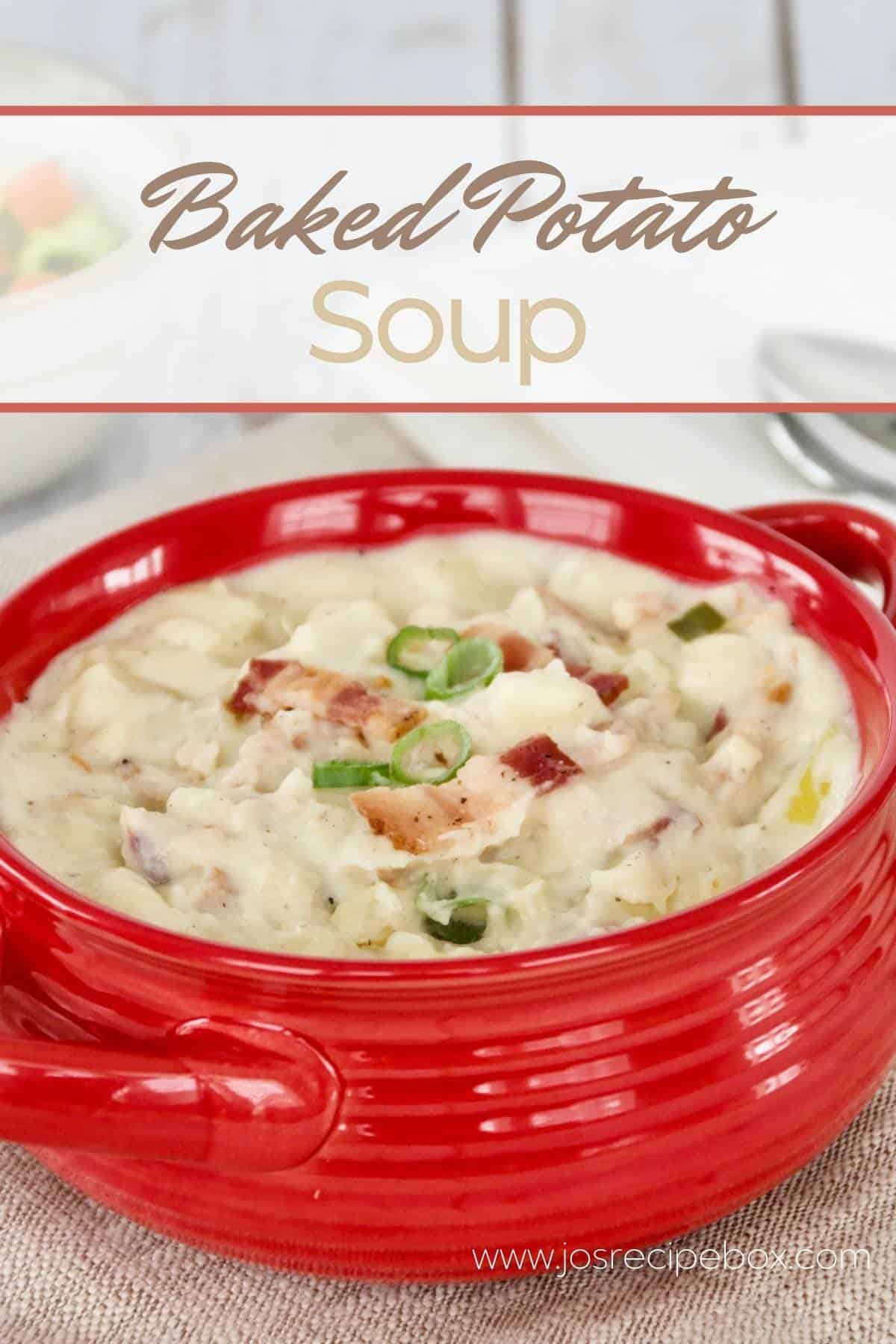 Baked Potato Soup Jo's Recipe Box