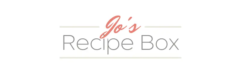 Jo's Recipe Box