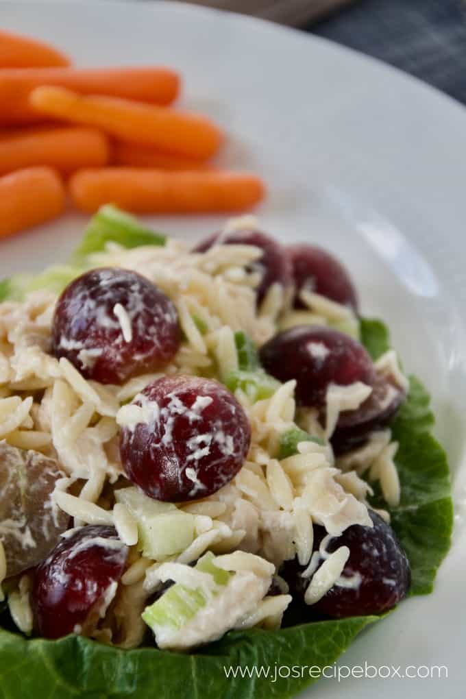 Chicken and Grape Orzo Salad | Jo's Recipe Box
