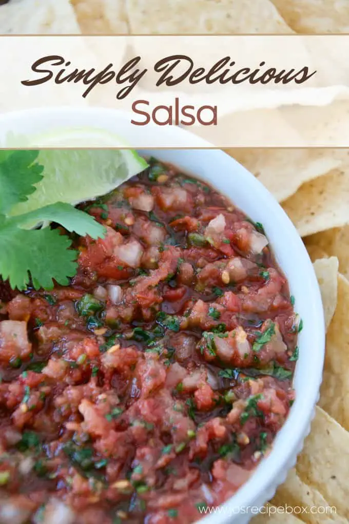 Simply Delicious Salsa