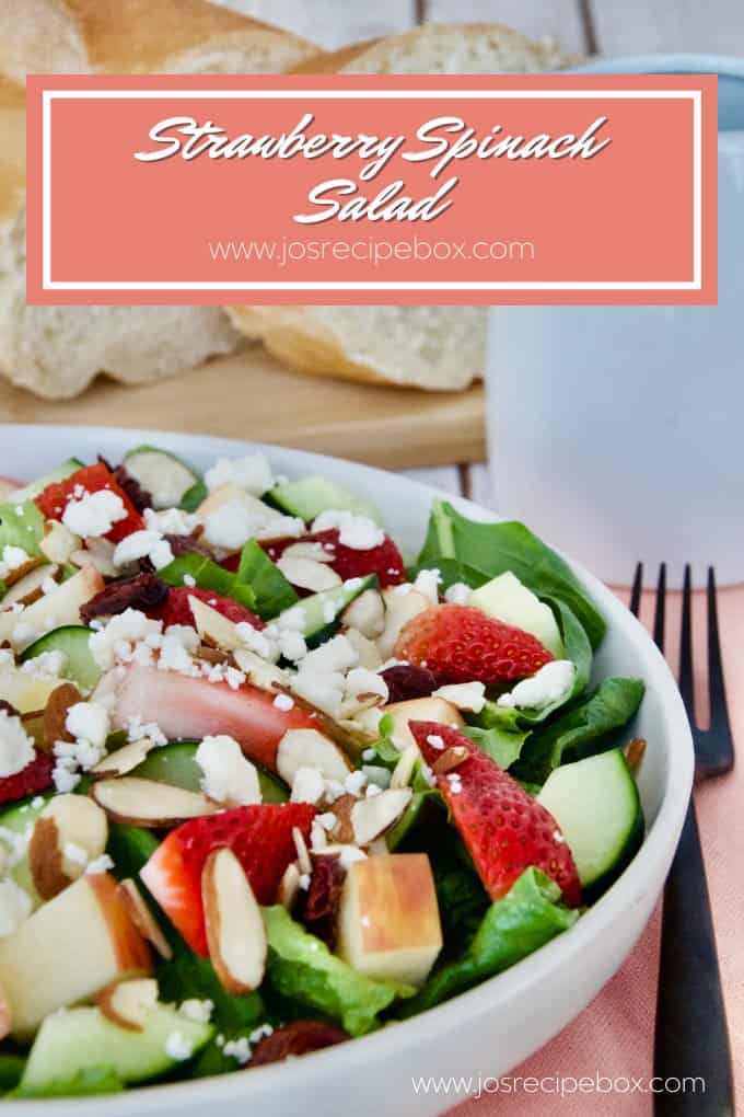 Strawberry Spinach Salad