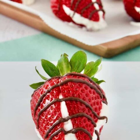 Cream-Filled Strawberries