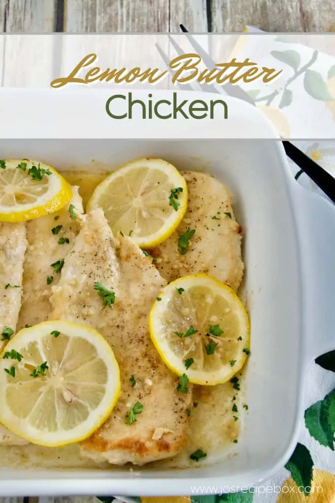 Lemon Butter Chicken | Jo's Recipe Box