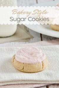 Bakery Style Sugar Cookies | Jo's Recipe Box