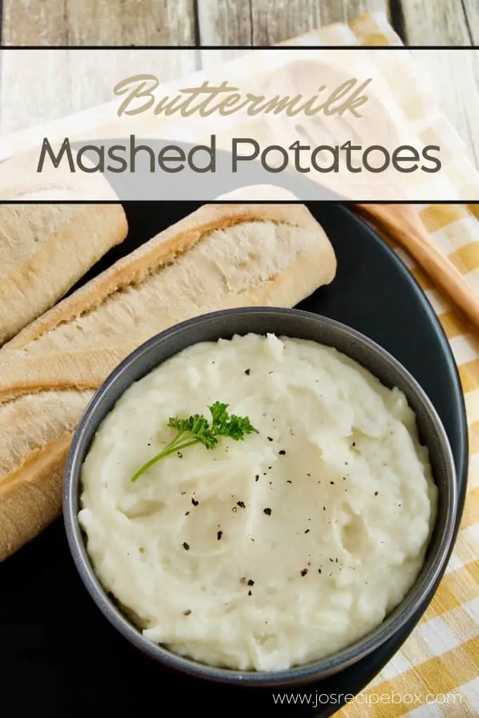 Buttermilk Mashed Potatoes | Jo's Recipe Box