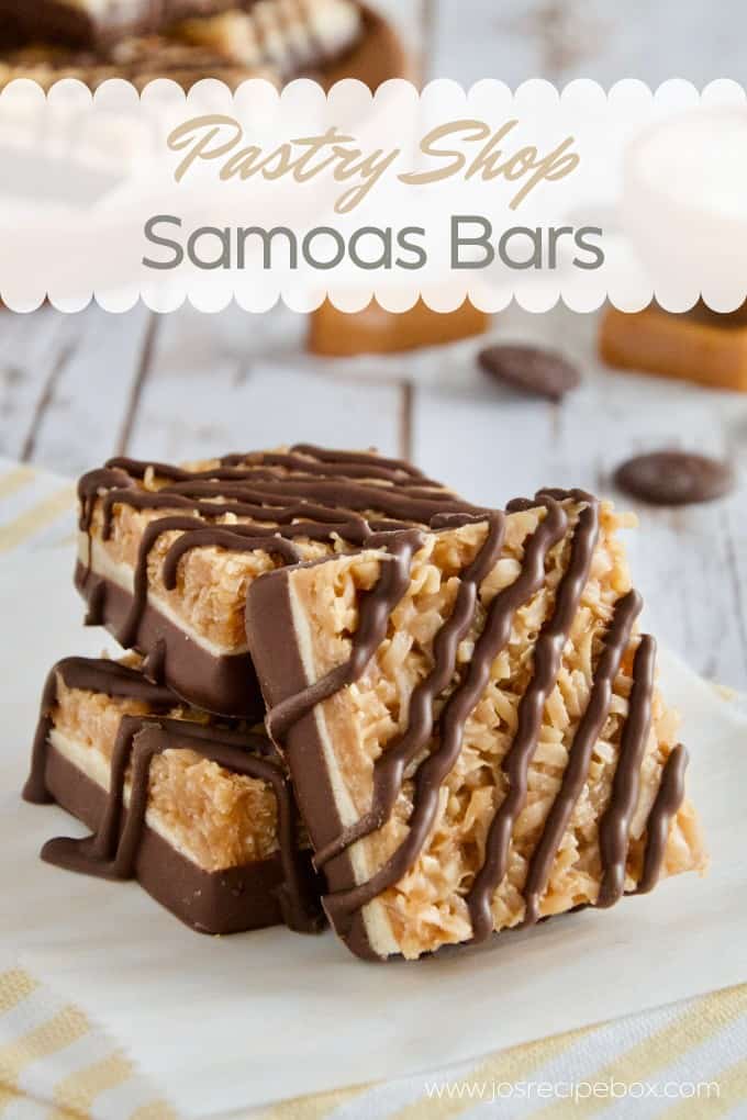 Pastry Shop Samoas Bars