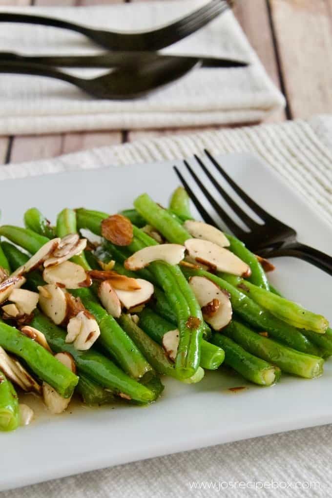 Almond Glazed Green Beans