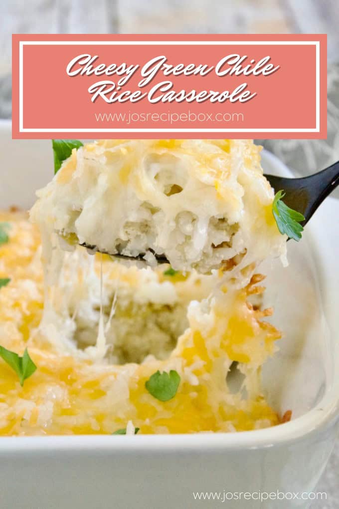 Cheesy Green Chile Rice