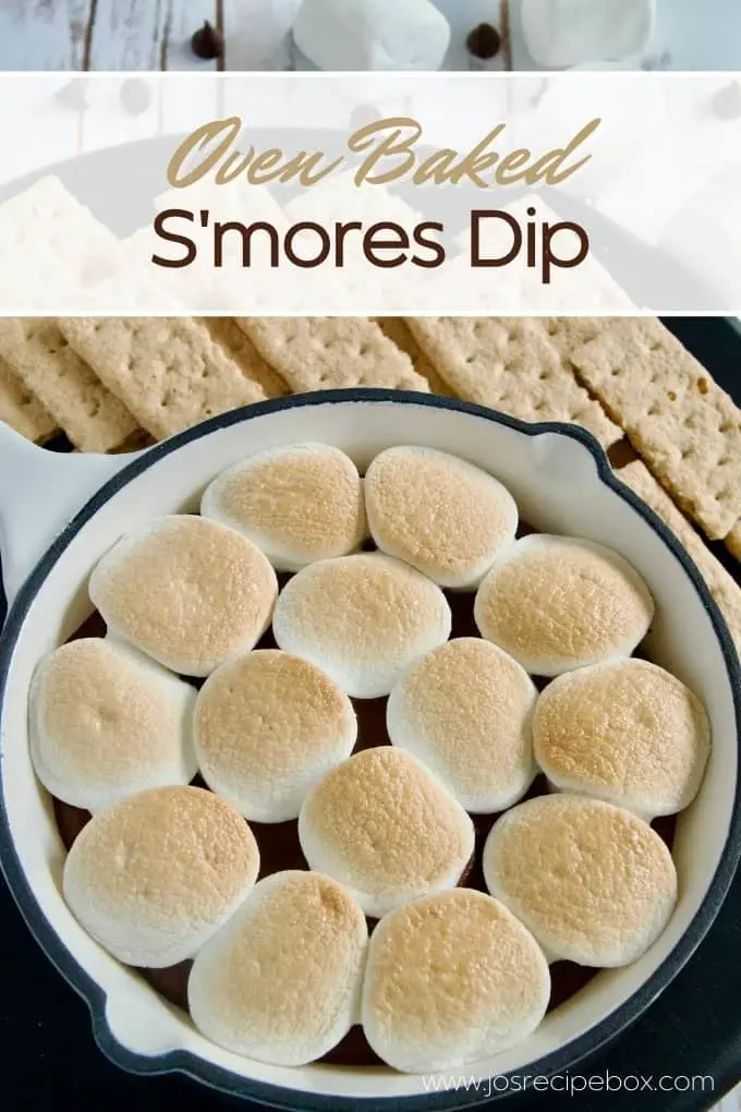 Oven Baked S'mores Dip