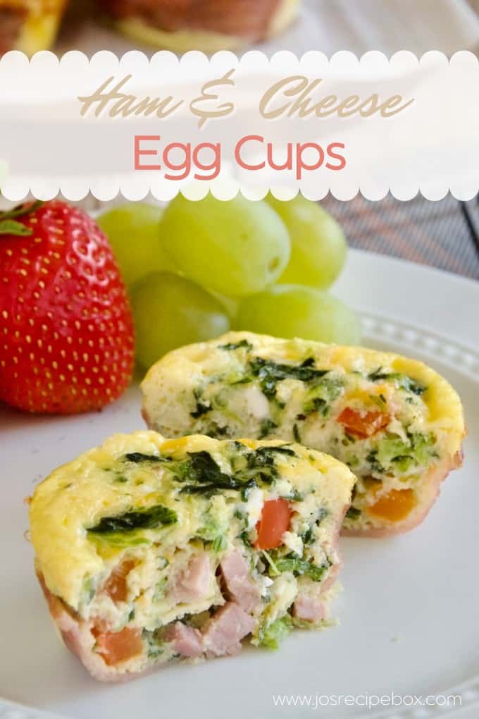 Ham & Cheese Egg Cups