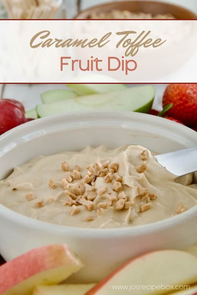 Caramel Toffee Fruit Dip