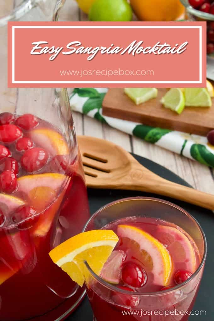 Refreshing Olipop Sangria Mocktail