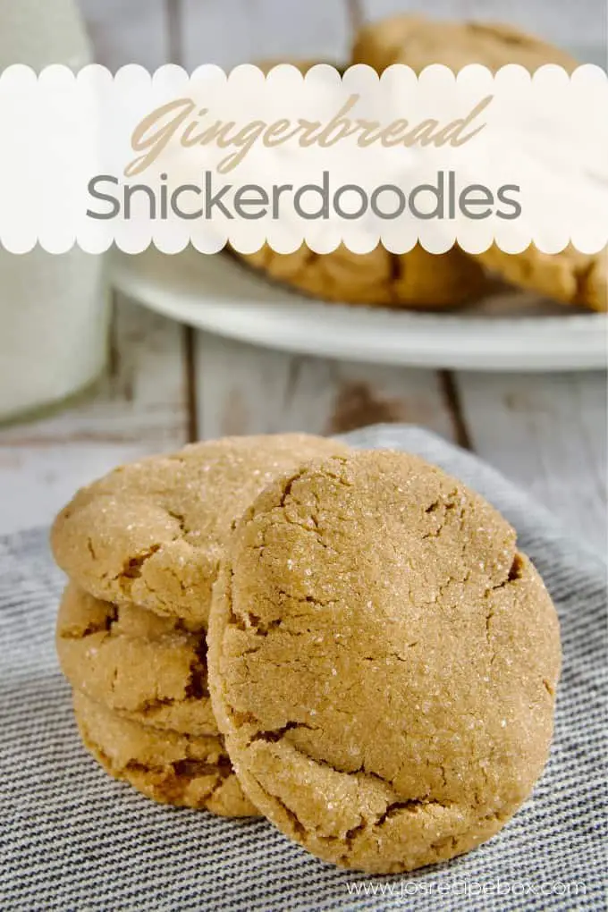 Gingerbread Snickerdoodles