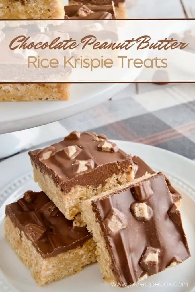 Chocolate Peanut Butter Rice Krispies Treats
