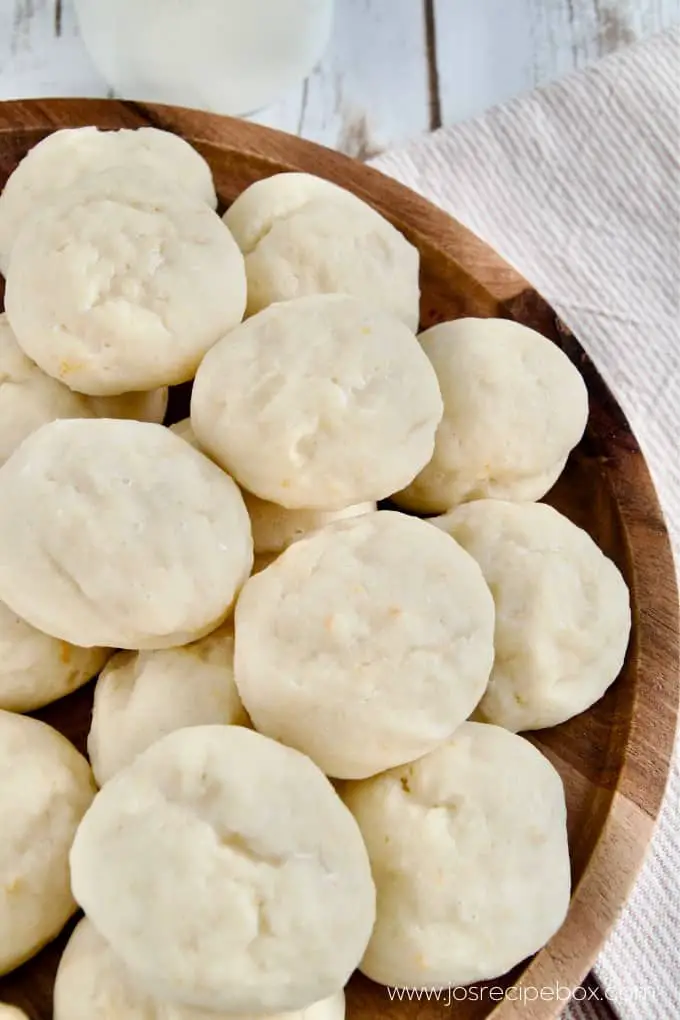 Orange Ricotta Cookies