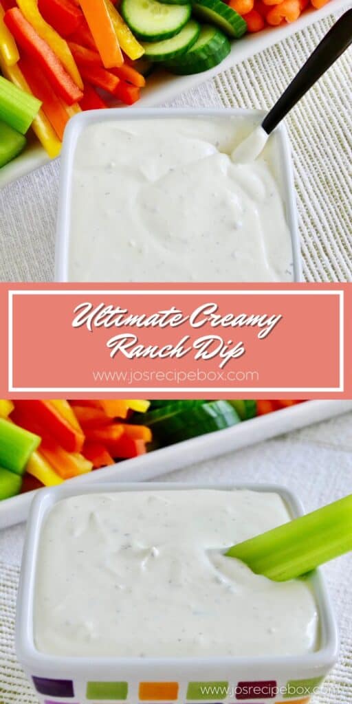 Ultimate Creamy Ranch Dip