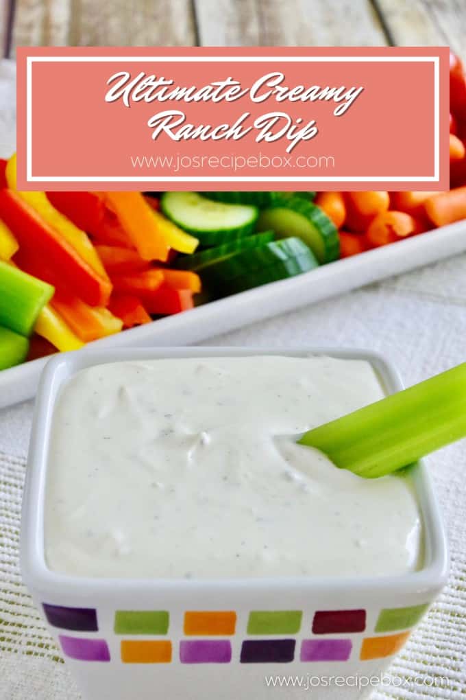 Ultimate Creamy Ranch Dip