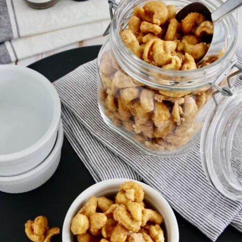 Vanilla Glazed Cashews