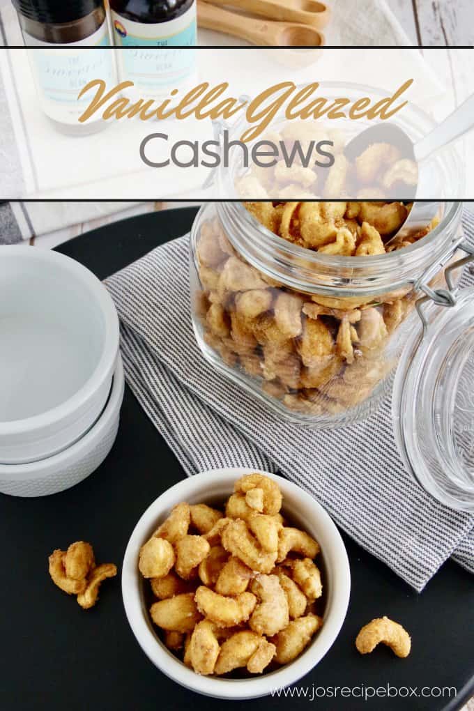 Vanilla Glazed Cashews