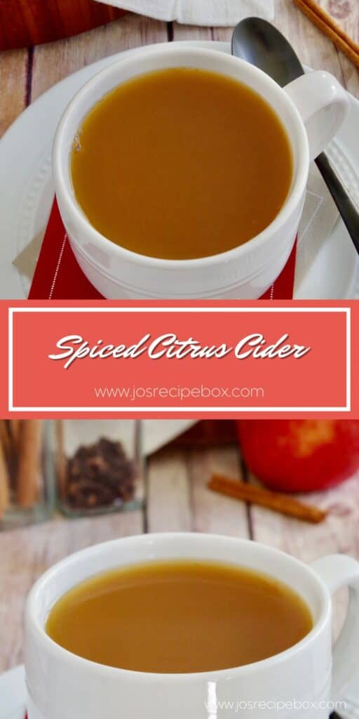 Spiced Citrus Cider