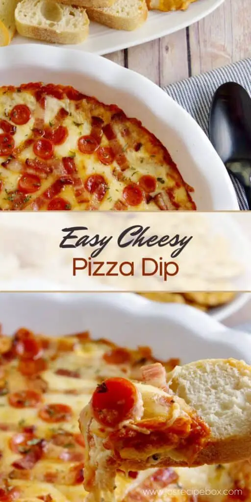 Easy Cheesy Pizza Dip