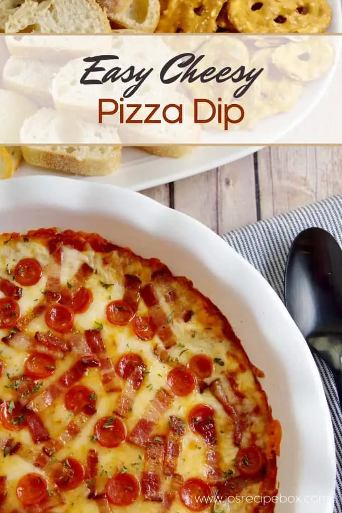 Easy Cheesy Pizza Dip