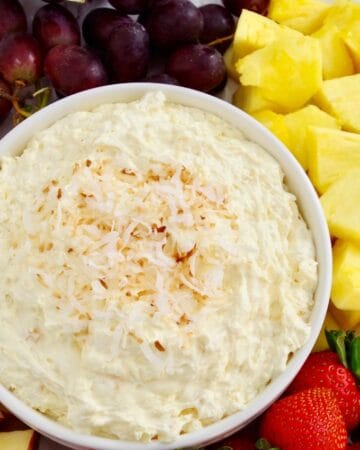 Piña Colada Fruit Dip