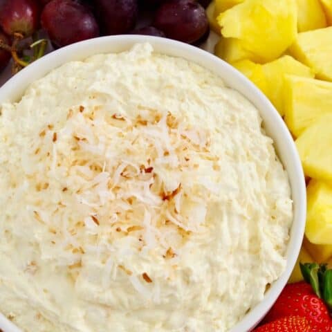 Piña Colada Fruit Dip