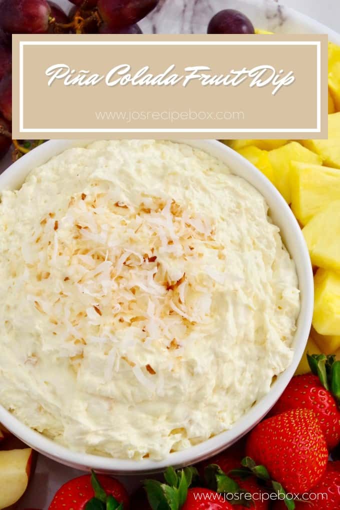 Piña Colada Fruit Dip