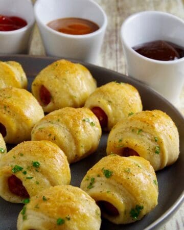 Butter-Glazed Pigs in a Blanket