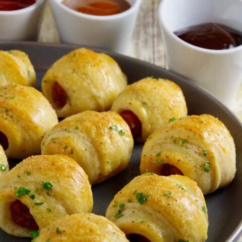 Butter-Glazed Pigs in a Blanket