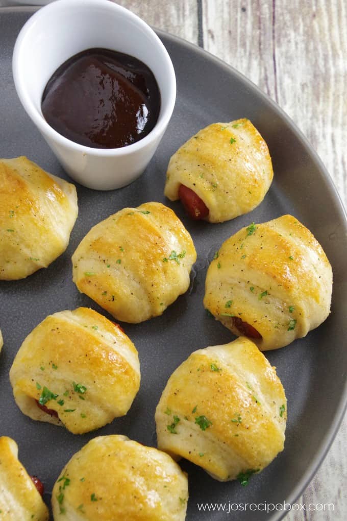 Butter-Glazed Pigs in a Blanket