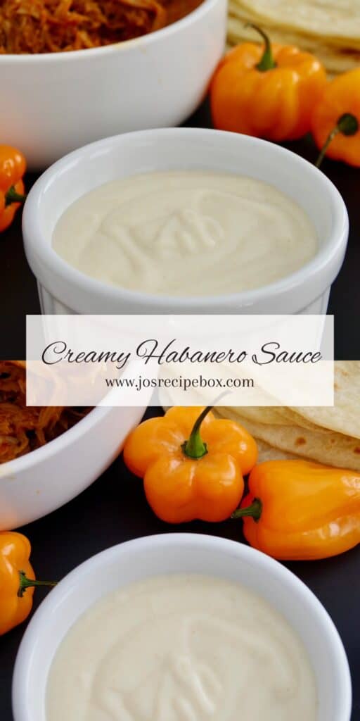 Creamy Habanero Sauce