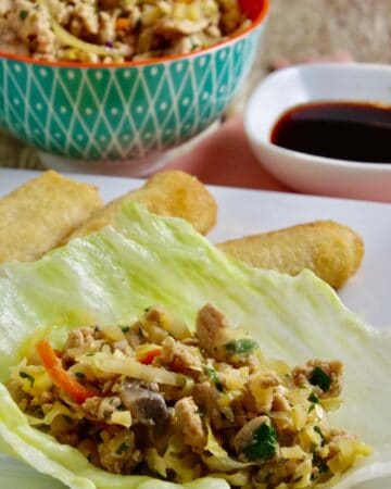 Asian Chicken Lettuce Wraps