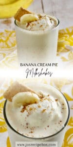 Banana Cream Pie Milkshakes Jo's Recipe Box