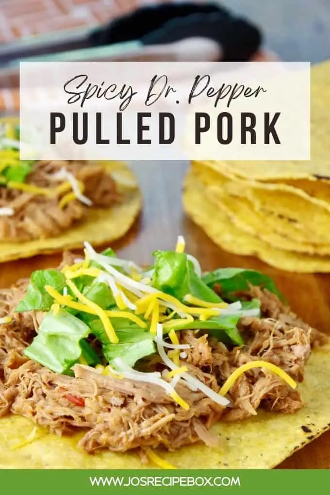 Spicy Dr. Pepper Pulled Pork