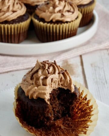 Dark Chocolate Cupcakes