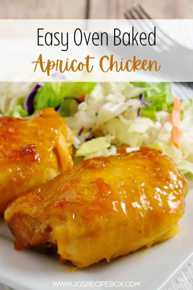 Easy Oven Baked Apricot Chicken