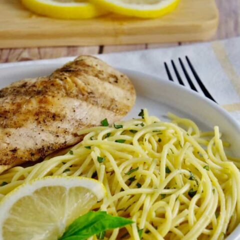 Angel Hair Pasta with Lemon & Basil