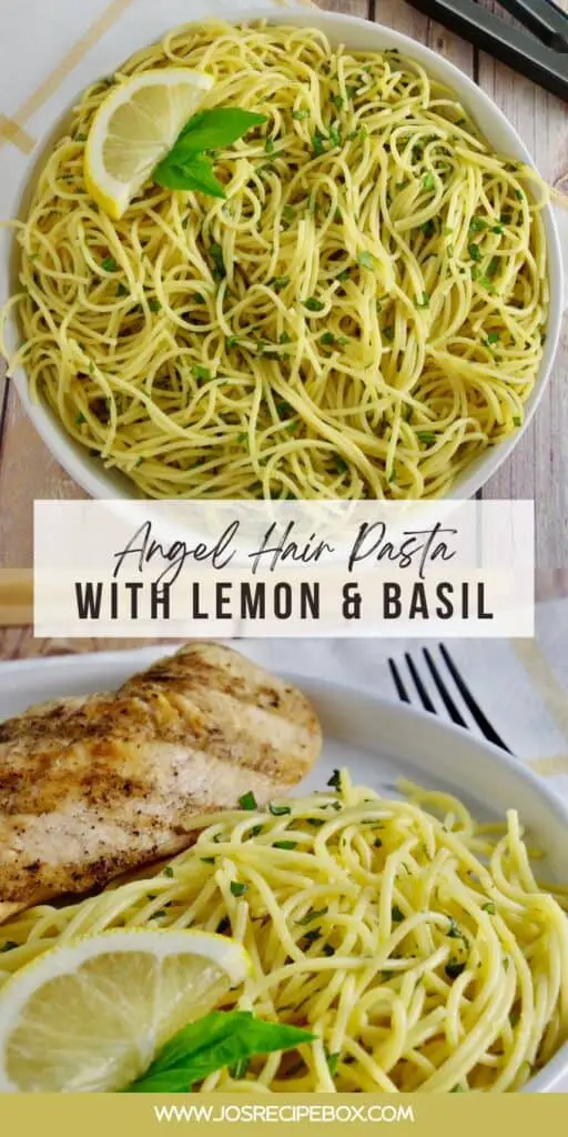 Angel Hair Pasta with Lemon & Basil