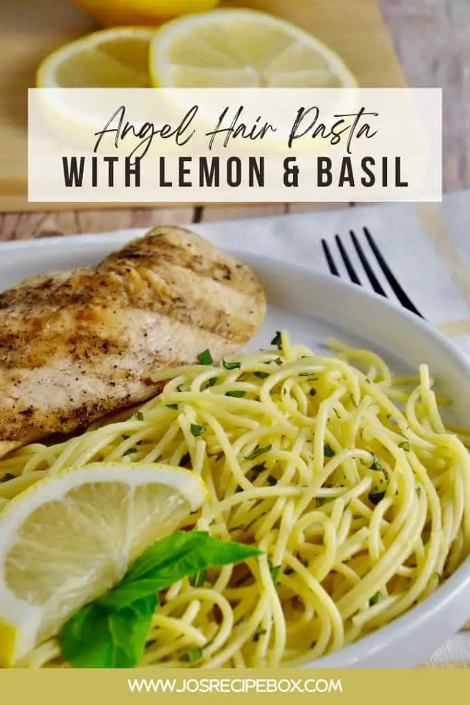 Angel Hair Pasta with Lemon & Basil