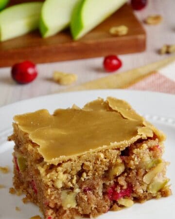 Apple Cranberry Harvest Cake