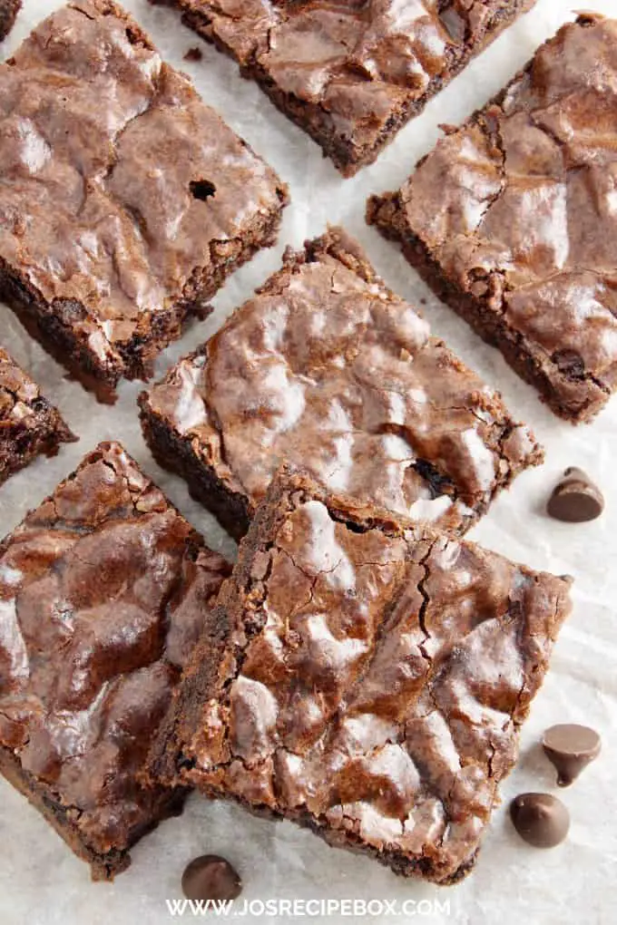 Fudgy Dark Chocolate Brownies