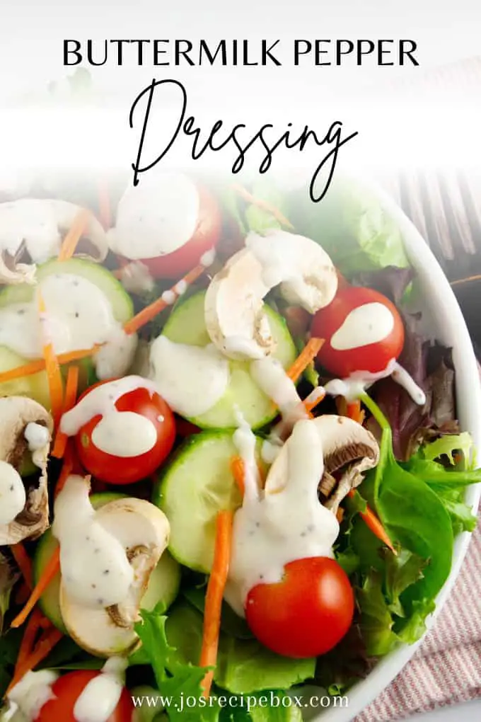 Buttermilk Pepper
Dressing