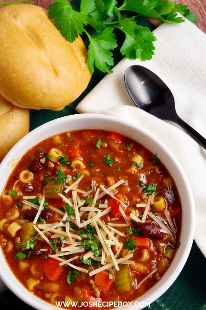 Easy Pasta Fagioli