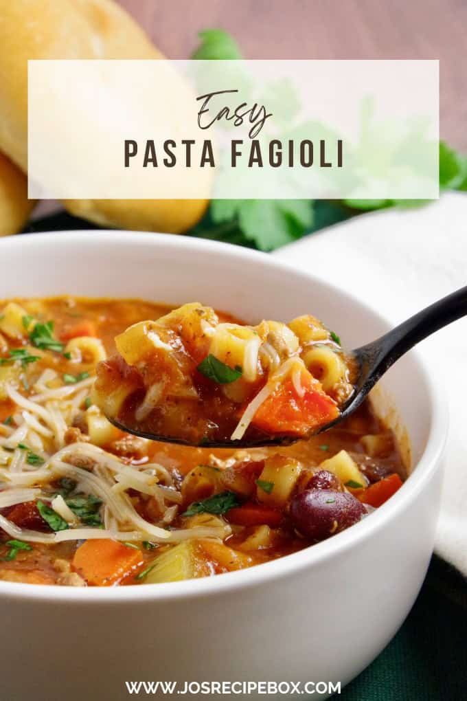 Easy Pasta Fagioli