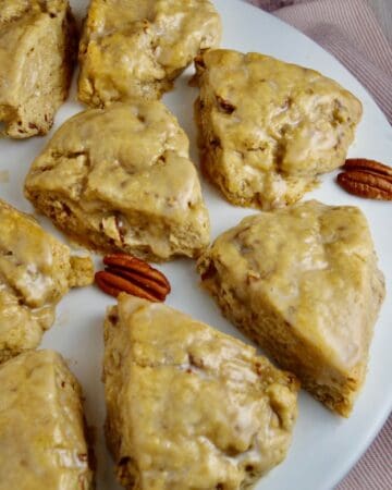 Sweet Maple Pecan Scones