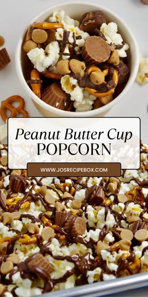 Peanut Butter Cup Popcorn