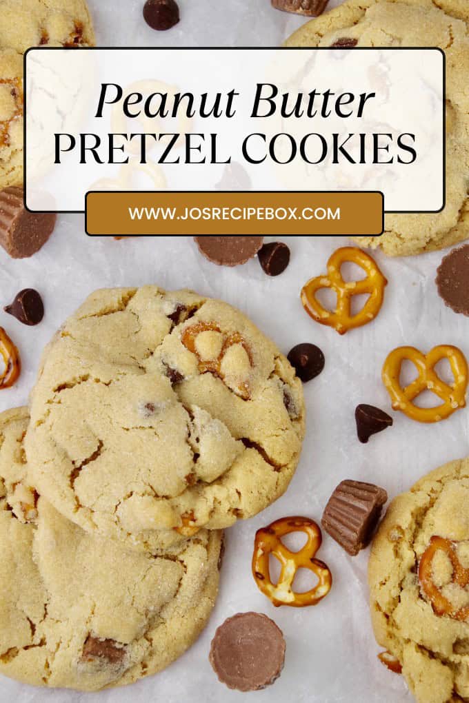 Peanut Butter Pretzel Cookies
