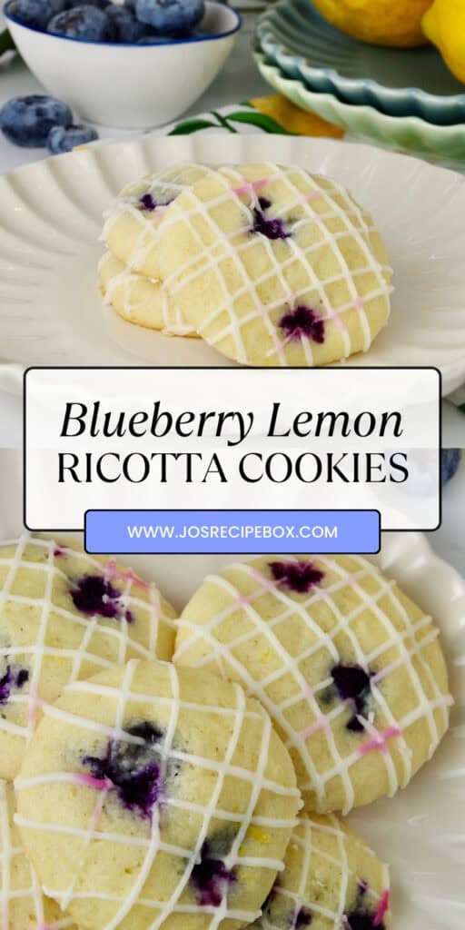 Blueberry Lemon Ricotta Cookies